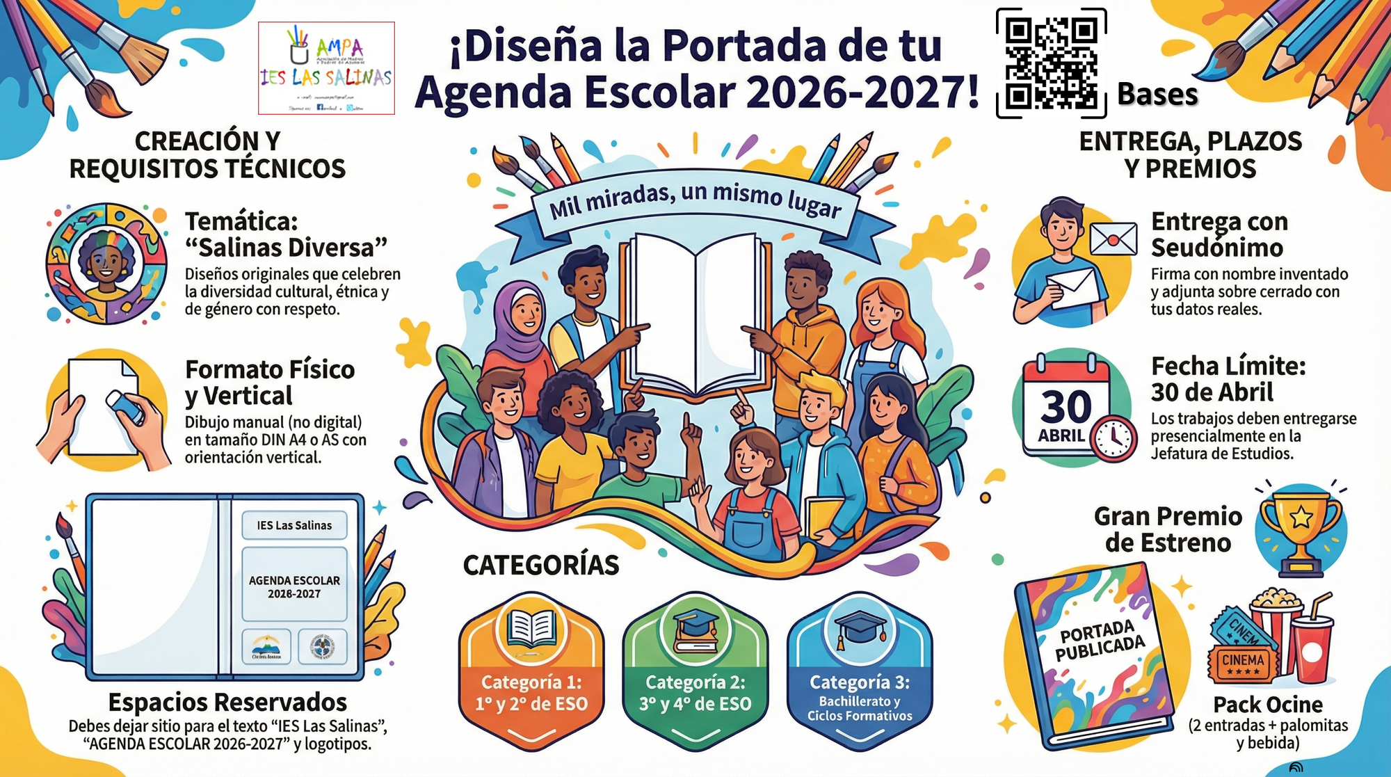 Concurso portada agenda 26_27