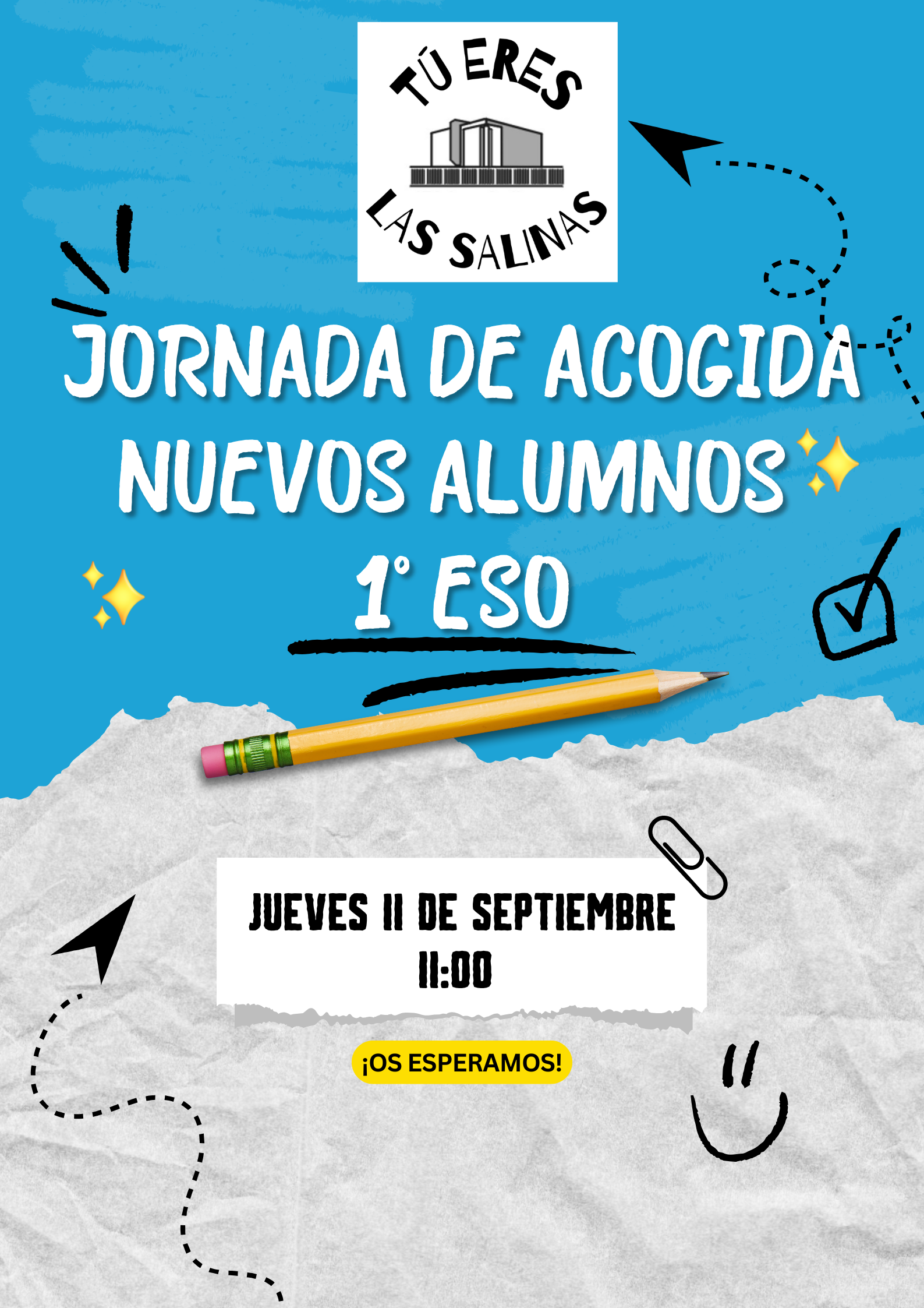 Poster admisión nuevos alumnos